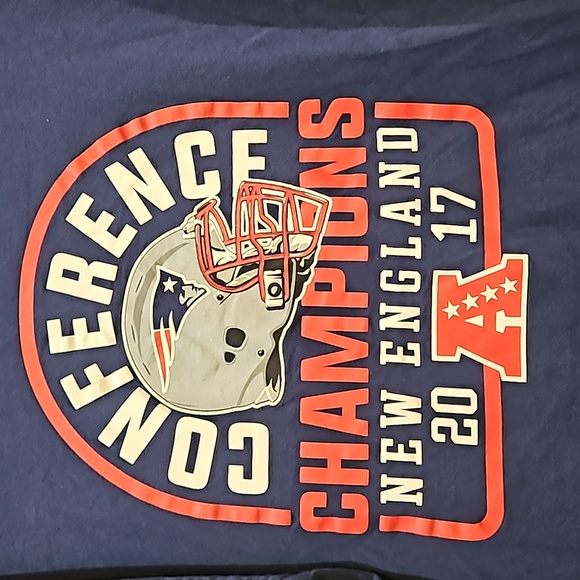 Fanatics Pro Line | 2017 NE Patriots Conference Champions Tee | XL - Picture 1 of 5